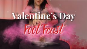 Valentine’s Day Foot Feast