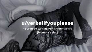 F4F Step-Mommy Writes Dirty Things On Your Body British Lesbian Audio Roleplay