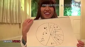 JAPANESE PETITE CHISA HOSHINO SUCKS AND RIDES THICK SHAFT