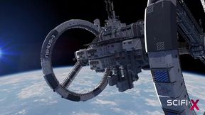Zero-G Deepthroat and Anal Adventures in Space - Sci-Fi Compilation
