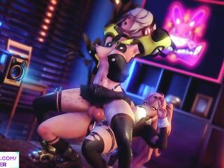 CYTE COMICS SHEMALE HENTAI NIGHT CLUB BANG ANIMATED - SHEMALE HENTAI COMICS MANGA 60FPS