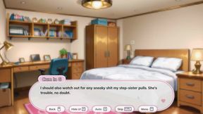 Alone with My Stepsister [ Taboo Hentai Game ] Ep.1 Seeing His Stepsis Panties Made Him Hard Right Away!