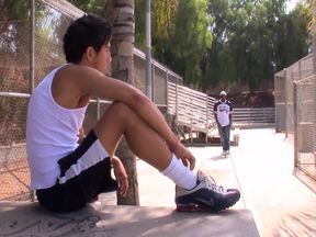 Hot Gay Enjoys Going Down to the Suburb to Fuck with an Interracial Friend