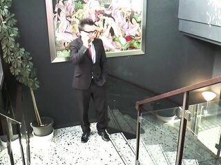 Large bazookas mother I'd like to fuck golden-haired anally screwed and sprayed on face