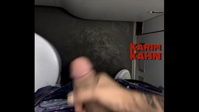 I NEEDED TO RELEASE A BIG LOAD IN THE PLANE TRAILER
