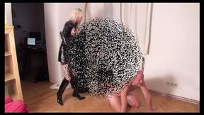 bizarre lady Jessica kicks Olli