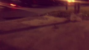 morador de rua fode cuzinho da safada em estrada movimentada