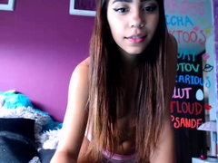 Curly Blonde Teen Records Solo Dildo Masturbation More at