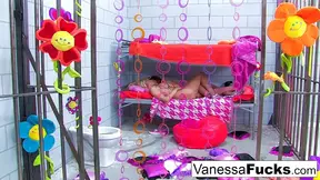 Vanessa Cage And Natasha Nice Have A Wild Lesbian Jail Adventure