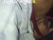 Getting a blowjob from a red head in the back seat 🤤💋💦