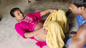 Steamy Indian village auntie seduces young nephew with hot oral&#x1F61C; pleasure