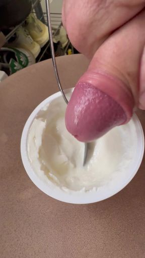 Breakfast served ! Yogurt with the best protein out there !