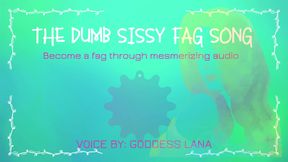 AUDIO ONLY - The dumb sissy fag song