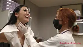 Doctor's Office Exam Turns Kinky for Nervous Patient
