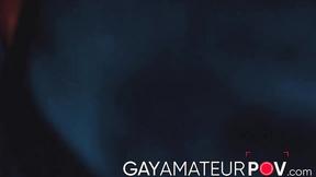 ”Muscular Tony D Angelo hard ravaged blindfolded Rocky Vallarta in the shadow”