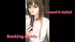 Keep practising is what daddy said