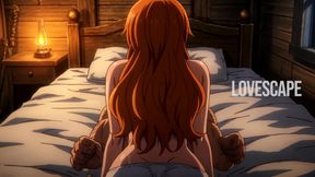 Hentai Couple Intense Bedroom Fuck (AI)
