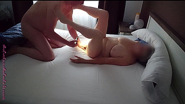 Nylonjunge besucht die Geile Oma 2