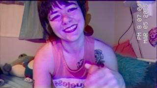 swaggy boy talks sweet innocent bible studier into sucking his cock (pov handjob encouragement)