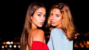 Sensual models Agatha Vega and Ginebra Bellucci enjoy anal sex