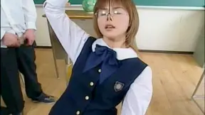 Uniform Soaked in Cum – Sweetie’s Messy Orgasm Overload