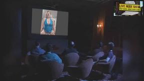 Guys Jerk to Susan Hicks Porn in Atlanta Porn Theater