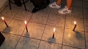 Asian Princess & BBW Hottie Farting in Halloween Cosplay on the Dumb Paul the Fool Part 1 By Britney Hunter And Ana Ayumi Cam Full HD