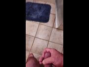 CAUGHT!  Kennie Jai caught by roommate jerking off in the shower!!
