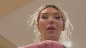 Dominatrix trapping the home intruder