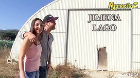 Jimena Lago Fucks Her Latina Pussy Outdoor