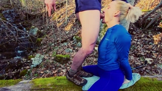 Face Fuck in the Forest