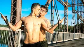 Mateo Clark Goes Wild — Hot Steamy Gay Sex Outdoors in the Sunshine – CockyBoys 18+