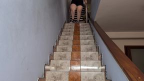 Running Down the Stairs