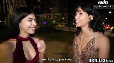 Date Night With My GF Turns Into Anal Threesome