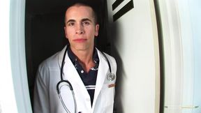 Visiting her horny doctor for sex was the best thing the brunette did that day
