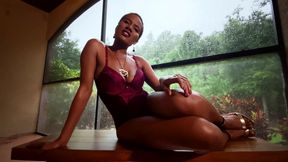 Rainy Day JOI Featuring Jet Setting Jasmine