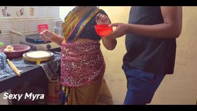 I will leave aunty today on the pretext of salt