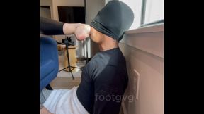 Paula Foot Gagging 2