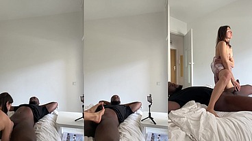 BTs of hot and horny sex with new BBC