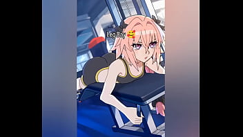 Astolfo at the gym
