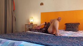 Amateur Blonde Mature Wife Enjoys Half Clothed Sex