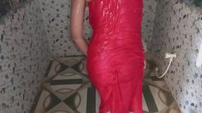 Priya Bhabhi Takes Bath in Her Bathroom - Sexy