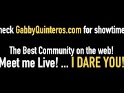 MexiMilf Gabby Quinteros Banged In A Sweaty Dirty Garage!