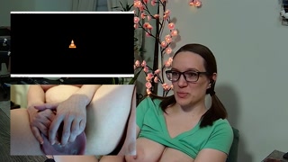 DERPIXON Fandeltales - REACT - MILF Rides Bad Dragon Dildo Watching The Cursed Prince