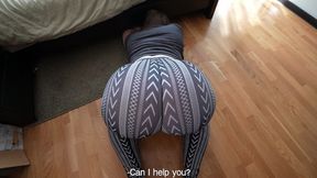 Step sis screwed twice by bro's massive shaft before begging cum overload.