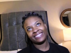 ebony lashay newbie fucked by quickiemart worker