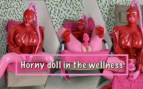Horny Doll in the Wellness