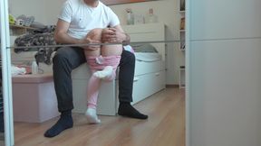 Spanked Ass & Fingering - I Cum Hard with Loud Moans