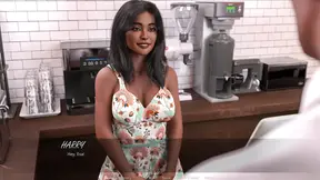 Hot office secretary gets fucked hard while playing adult games