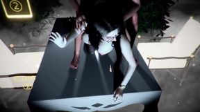 The Service of the Busty Glasses Girl 2